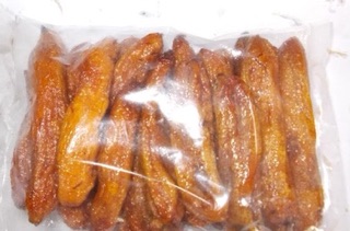1kg chuối sấy dẻo thơm ngon
