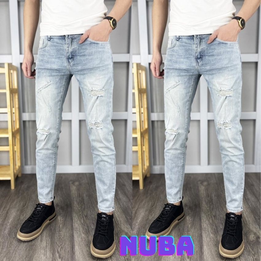 Quần jean nam cao cấp rách xước đẹp giá rẻ,quần bò TAKA 32