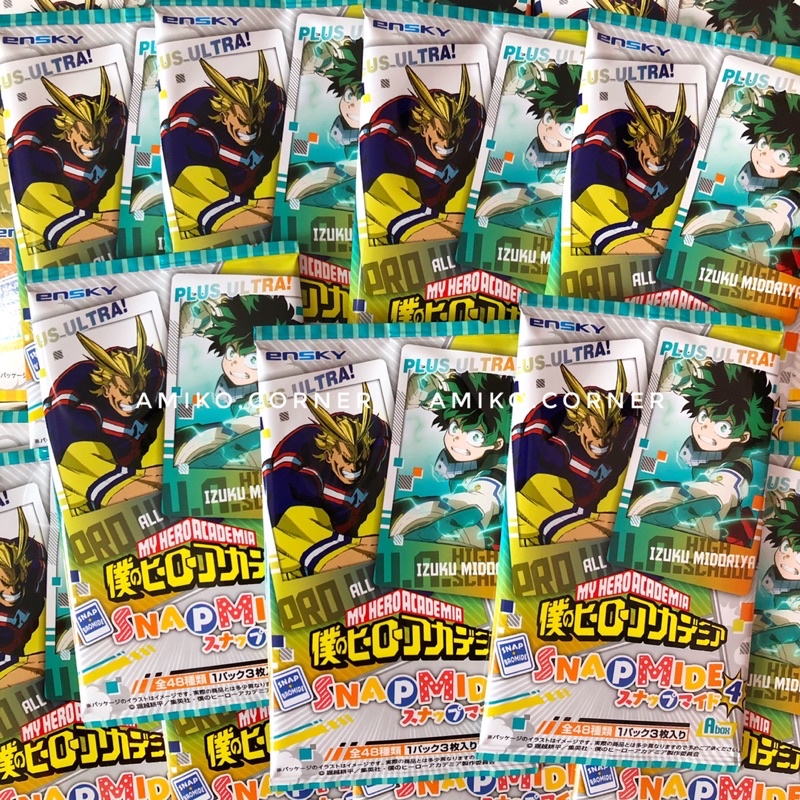 [Hàng có sẵn] Pack nhân phẩm snap MHA vol 4 A ver hàng chính hãng