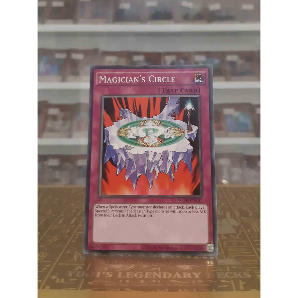 Thẻ Bài YugiOh! Mã YGLD-ENC37 - Magician's Circle - Common - Unlimited