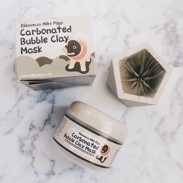 Mặt Nạ Thải Độc Khử Chì Bì Heo Carbonated Bubble Clay Mask - Hàng chuẩn nội địa trung - Hủ 100g