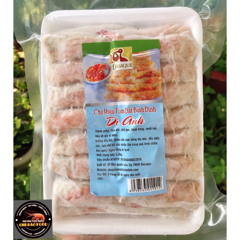 Chả ram tôm đất bình định ( 500g ) | BigBuy360 - bigbuy360.vn