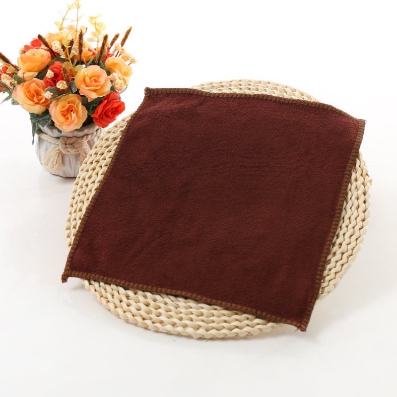 Khăn làm nail, khăn lau đa năng, kích thước 30x30cm sợi bông mịn thấm hút cực tốt ko ra lông