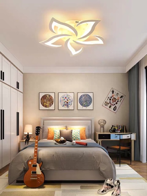 Đèn Ốp Trần Hoa 5 Cánh Có bảo hành