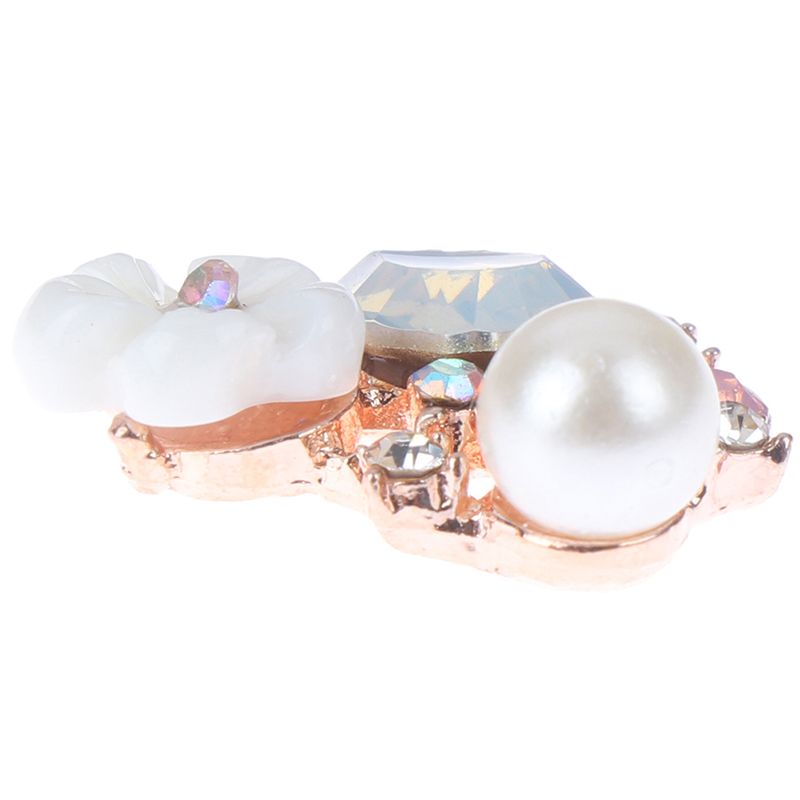 Set 10 KẹP TóC HìNh Hoa ĐíNh Kim Cương Giả NhiềU MàU SắC