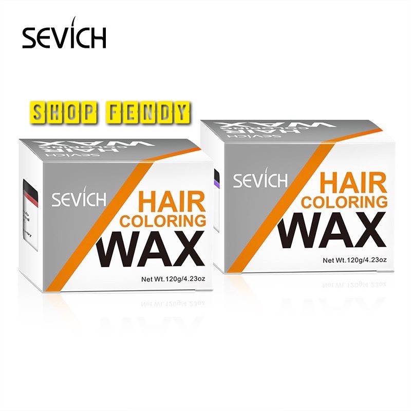 Sáp nhuộm tóc tạm thời SEVICH màu Đỏ Hồng 120g/hộp