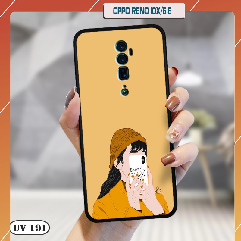 Ốp lưng nhám OPPO RENO 10X ZOOM/ RENO 6.6 in hình