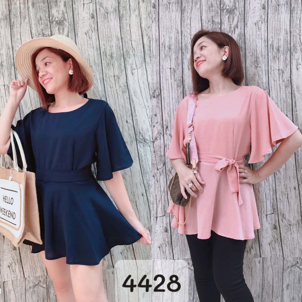 SALE Áo BIG SIZE  tay cánh tiên 4428