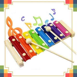 [SIÊU RẺ] Đồ Chơi Đàn Piano Xylophone Gỗ 8 Thanh Quãng - Đồ Chơi Âm Nhạc Cho Bé