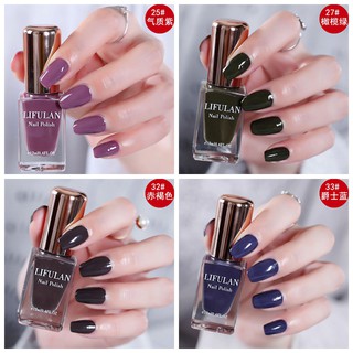✿LIFULAN✿Sơn móng  tay dạng nước  Sơn móng Sức khỏe 12ml(48-52)