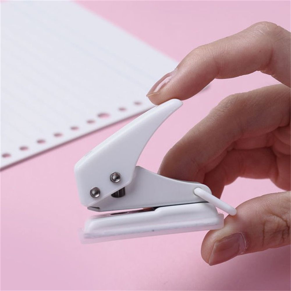 Dụng cụ bấm lỗ giấy mini 8 tờ đa năng tiện dụng
