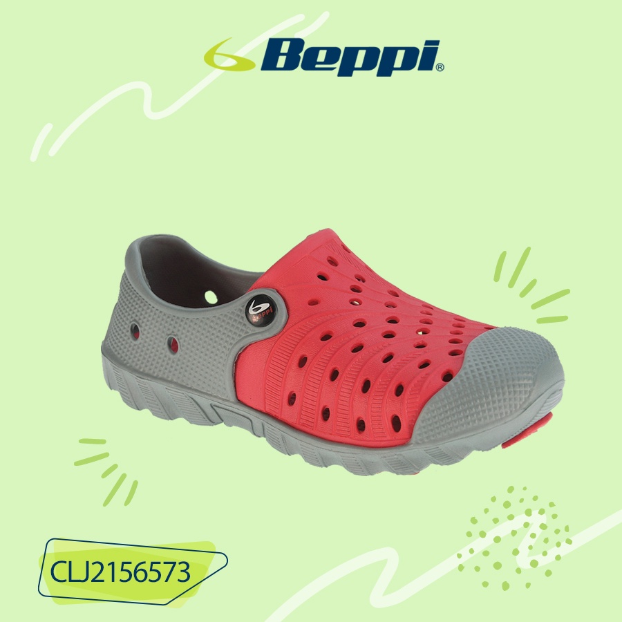 Giày Clogs Bé Trai Bé Gái BEPPI CLC21565 Red