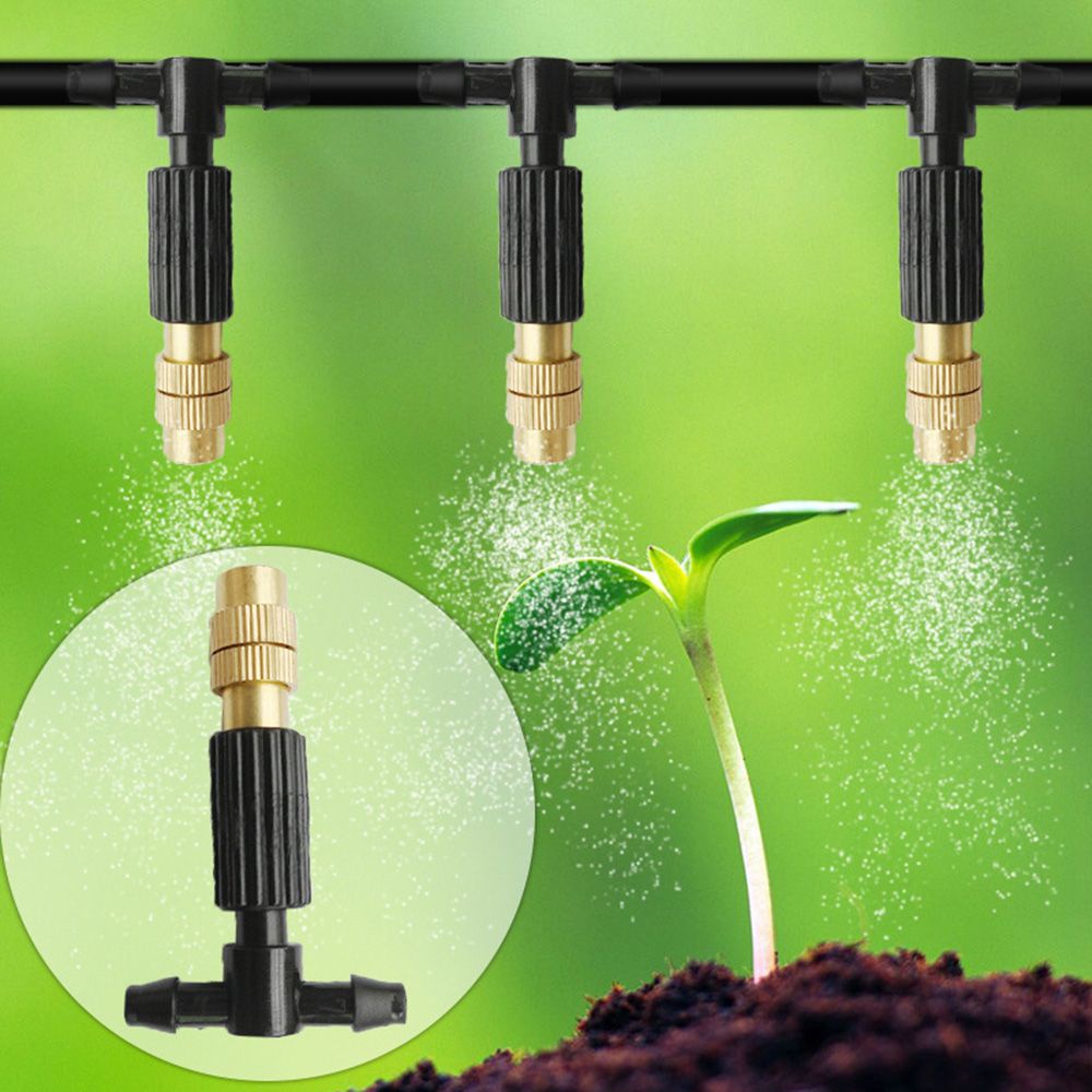 Vòi phun nước tưới cây bằng đồng thau tùy chỉnh tiện dụng cho nhà kính