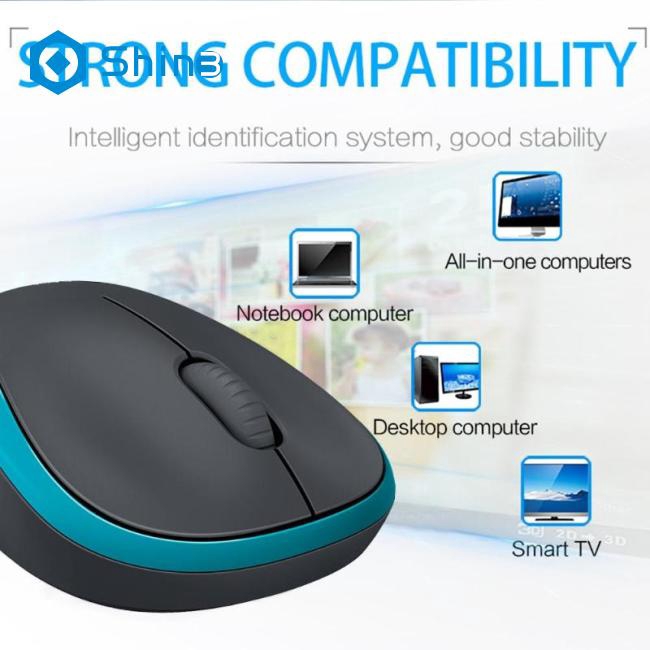 Chuột Quang Không Dây Logitech M186 2.4ghz 1000dpi