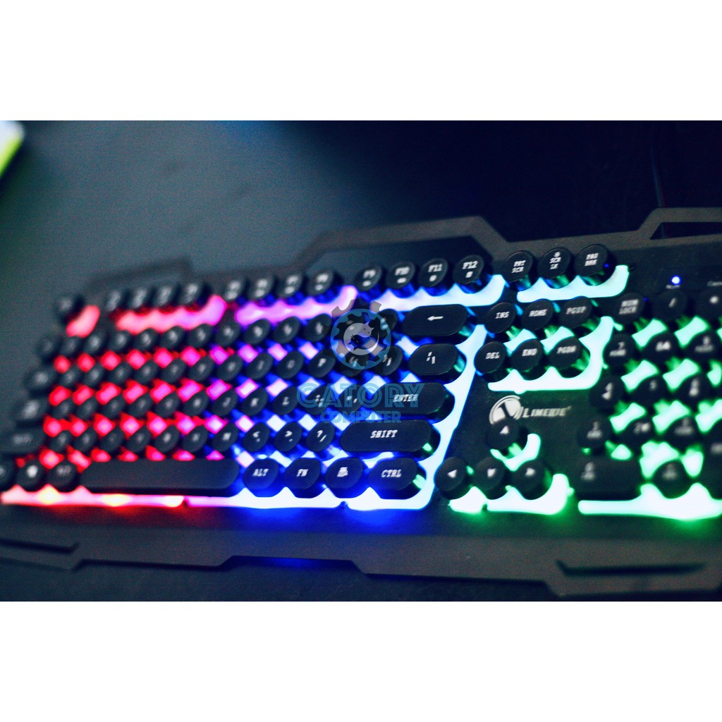 Bàn Phím Gaming Limeide K22 LED Phím Tròn Cực Đẹp Cực Độc – BH 12 Tháng | BigBuy360 - bigbuy360.vn