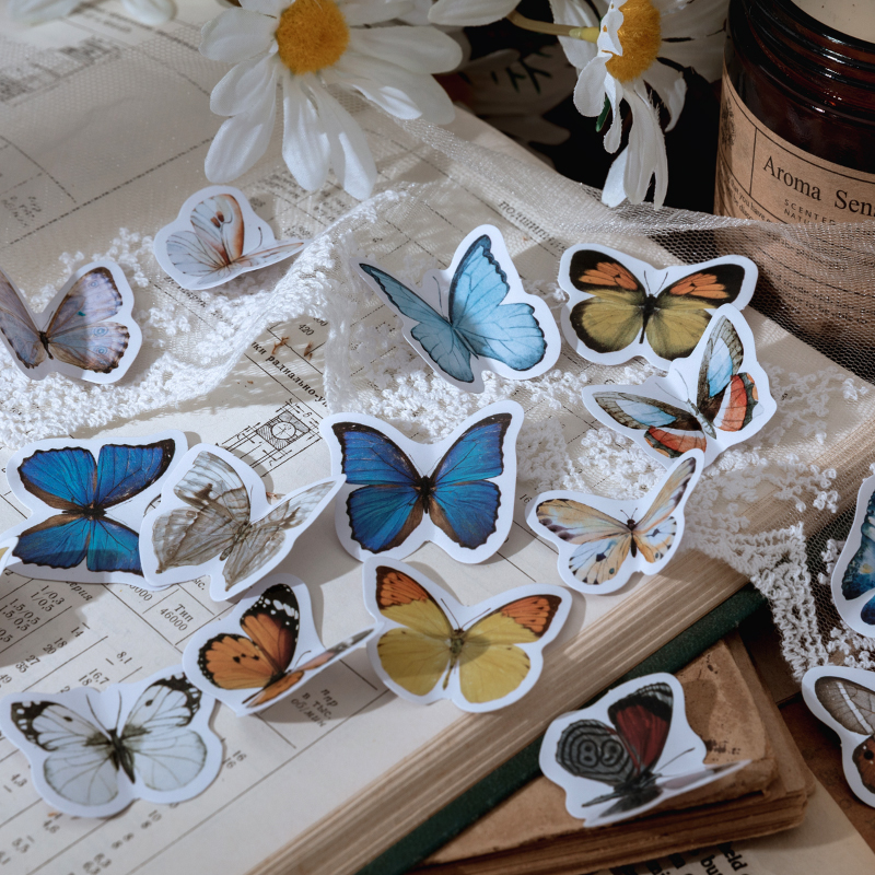 Set 46 Sticker Nhiều Kiểu Dáng Sáng Tạo Dùng Để Trang Trí