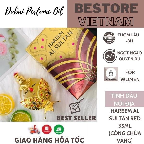 Tinh dầu nước hoa Dubai nội địa Hareem Al Sultan dịu ngọt, gợi cảm, lưu hương cực lâu - Bestore Vietnam