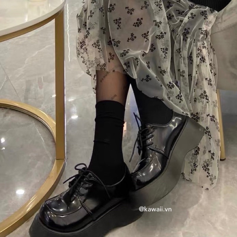 [Có sẵn] OLIVIA OXFORD - GIÀY BỰ NHƯ CÁI BÈ phong cách Anh Quốc (Ảnh thật shop tự thực hiện)