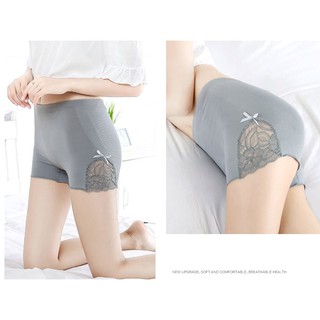 Quần lót đùi mặc váy nâng mông thông hơi, pha ren chất thun lạnh mùa hè