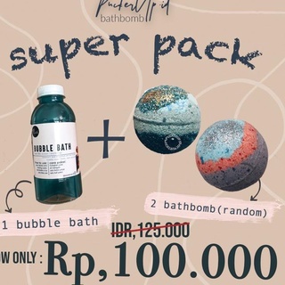 ✨Tươi mới✨ Siêu PACK || Bồn tắm + bom tắm
