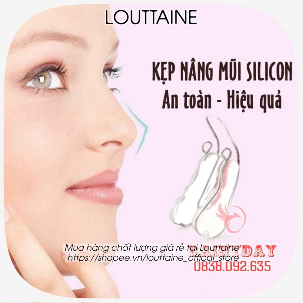 Kẹp nâng mũi cao silicon dụng cụ định hình noise up