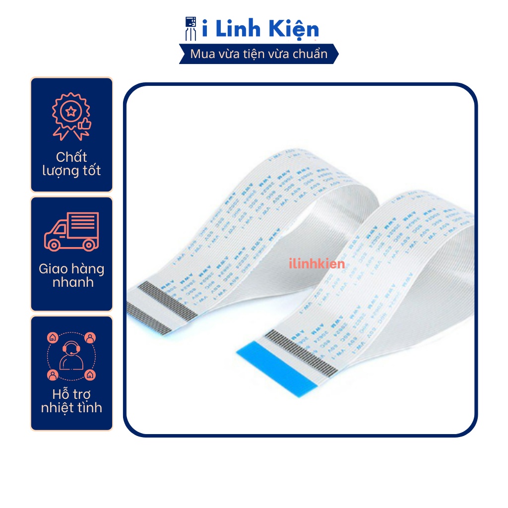 Cáp FFC 14P thuận 1.0mm dài 20cm