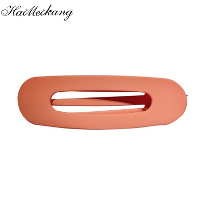 Kẹp tóc mỏ vịt Haimeikang màu trơn thời trang Hàn Quốc cho nữ