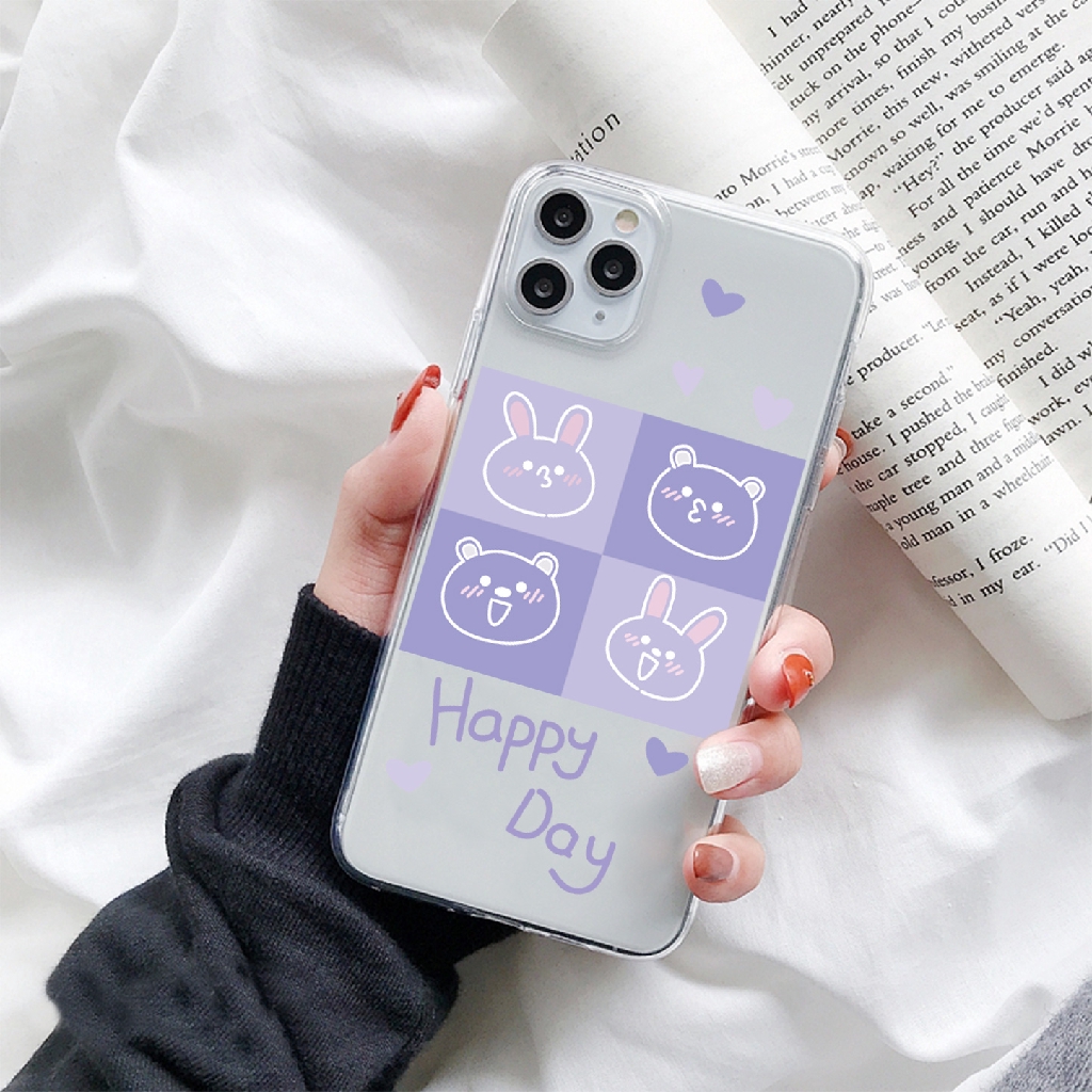 Ốp lưng iphone sweet & happy trong 5/5s/6/6plus/6s/6splus/7/7plus/8/8plus/x/xr/xs/11/12/pro/max/plus/promax - Awifi P1-2 | BigBuy360 - bigbuy360.vn