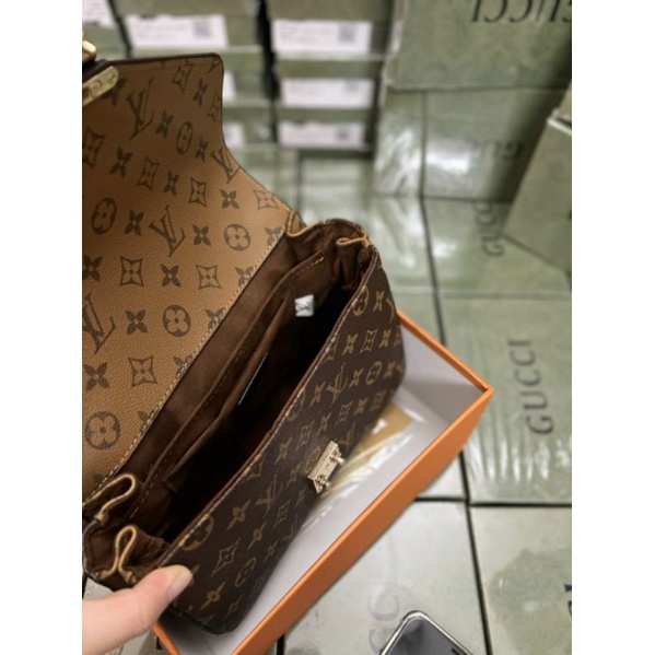 TÚI LV METIS SUPER BẢN ĐẸP LÓT NHUNG FULL BOX SEAL SZ 25