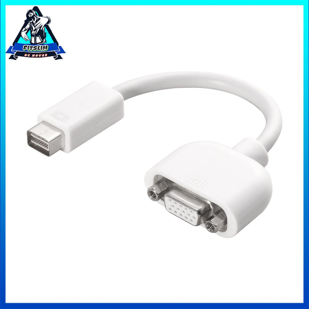 Cáp chuyển đổi video màn hình mini DVI sang VGA Nam-Nữ cho Apple MacBook