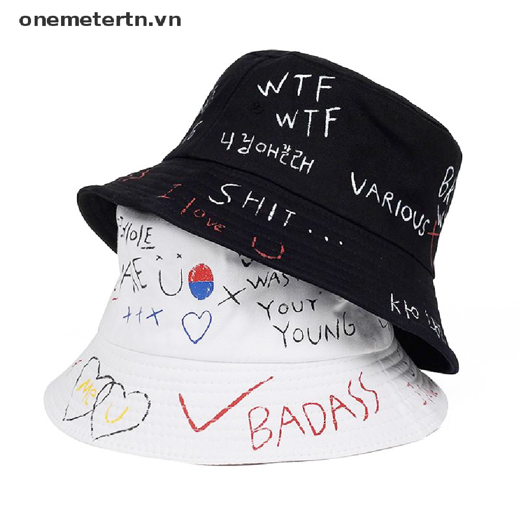 Nón Bucket Thời Trang Mùa Hè Phong Cách Hiphop