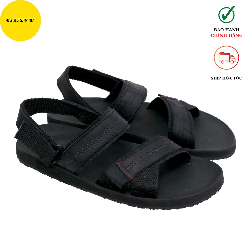Giày sandal nam, sandal quai da thời trang ST094 - GIÀY GIAVY