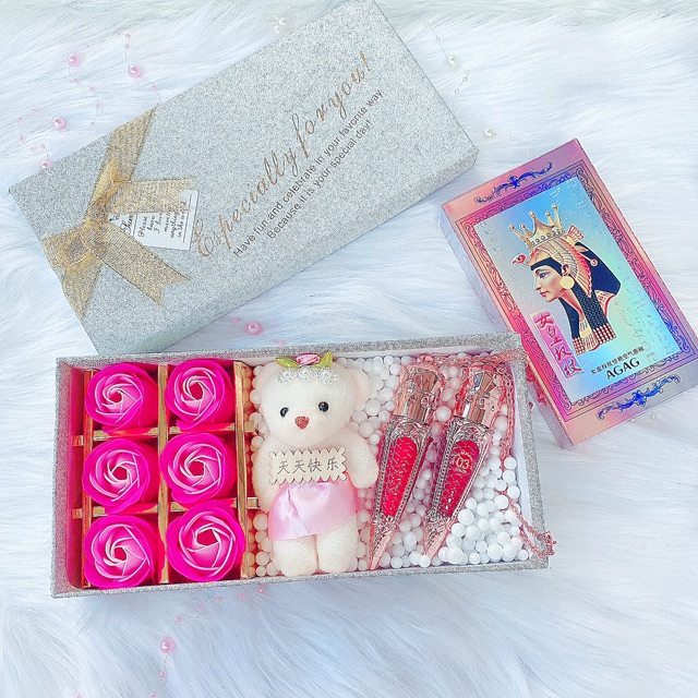 HOT HOT COMBO QUÀ HOA, GẤU, SON KIM CƯƠNG QUÀ TẶNG 20.10 SANG CHẢNH