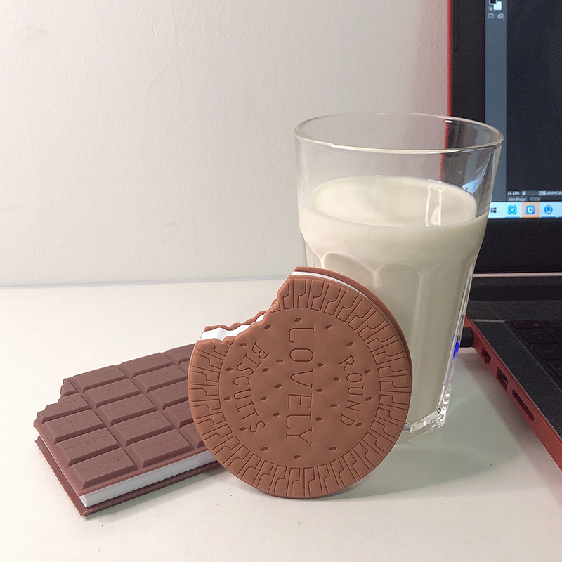 Sổ Tay Hình Sô Cô La/Bánh Quy Độc Đáo Dễ Thương