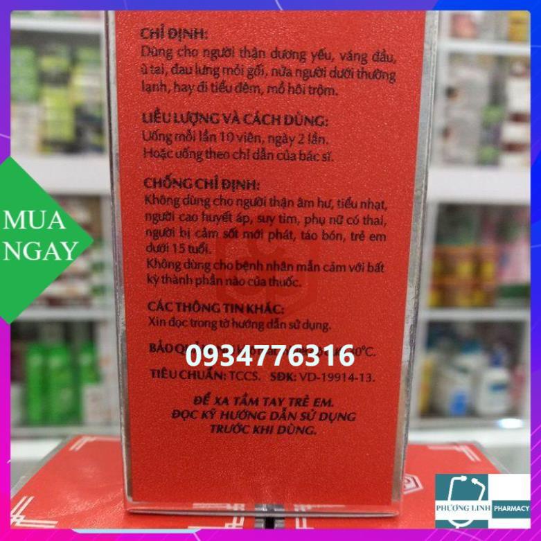 HOÀN BÁT VỊ BỔ THẬN DƯƠNG OPC