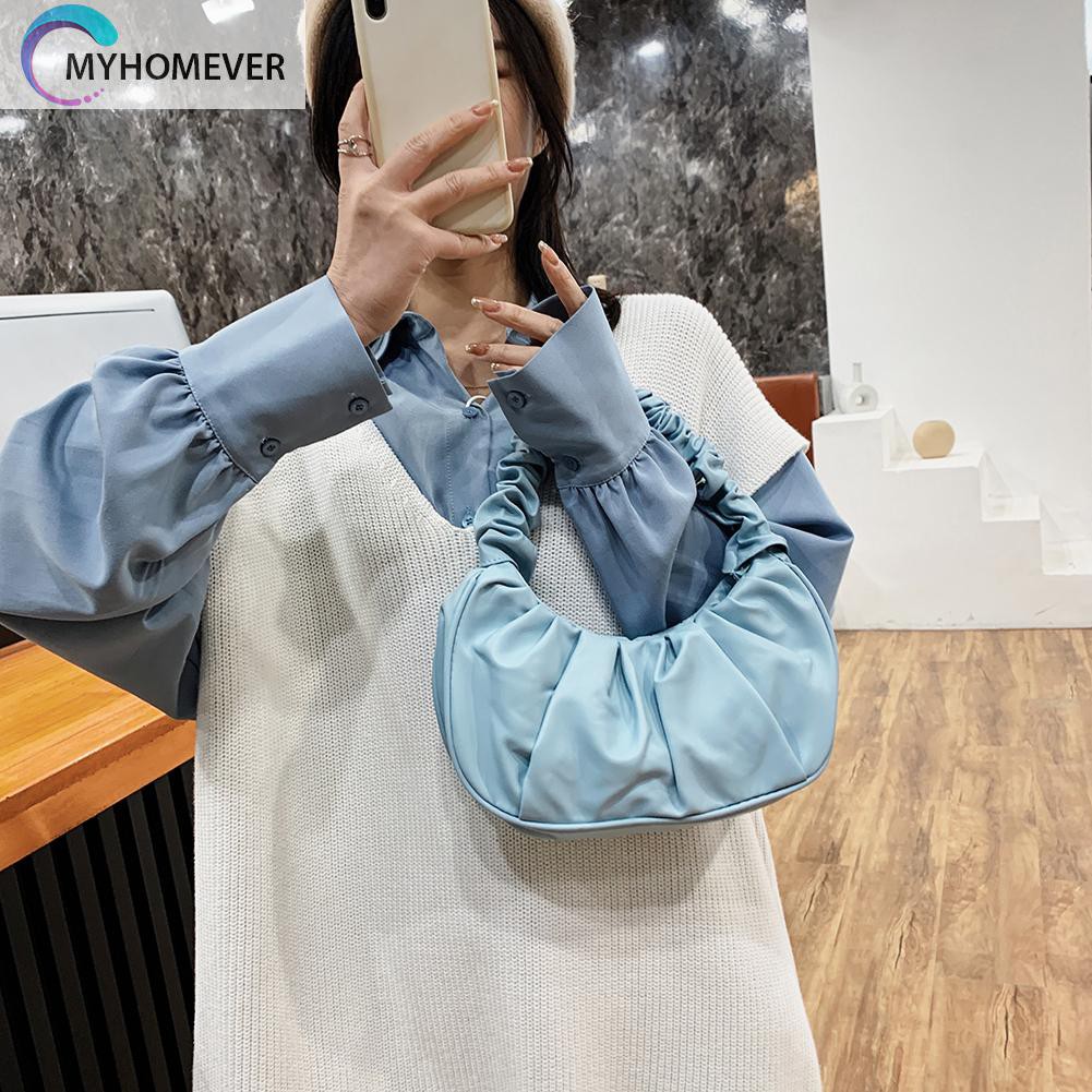 Túi Xách Da Pu Xếp Ly Thời Trang Nữ Tính