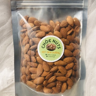 Hạt hạnh nhân sấy chín nguyên vị và hạt hạnh nhân sống 500gr làm sữa, ăn liền, bổ sung nhiều dinh dưỡng