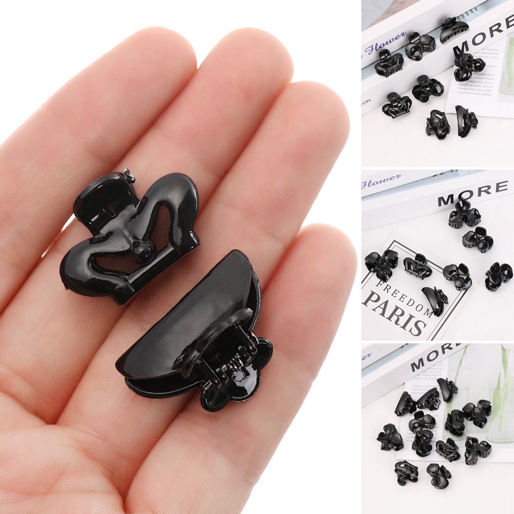 Kẹp tóc màu đen tạo kiểu làm đẹp cho bé