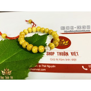 Vòng dâu tằm Mix 1 bi bạc cho bé trai, bé gái và người lớn - DMB1 - 100% dâu tằm tự nhiên