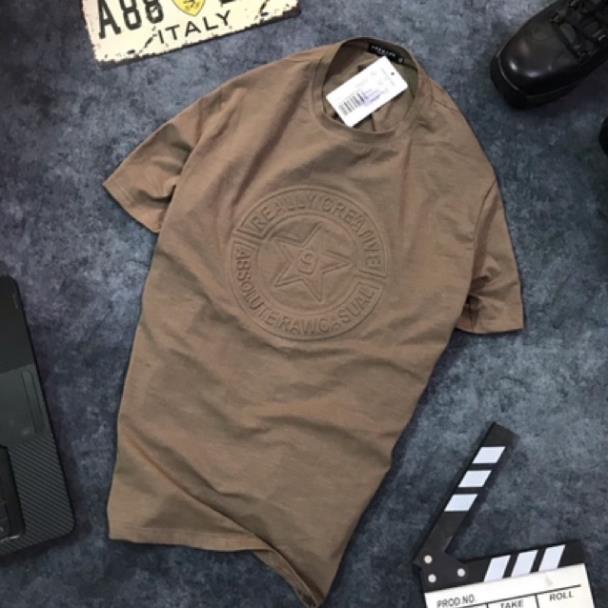 ALBUM 856 - ÁO THUN VNXK COTTON LOGO CHÌM CỰC ĐẸP