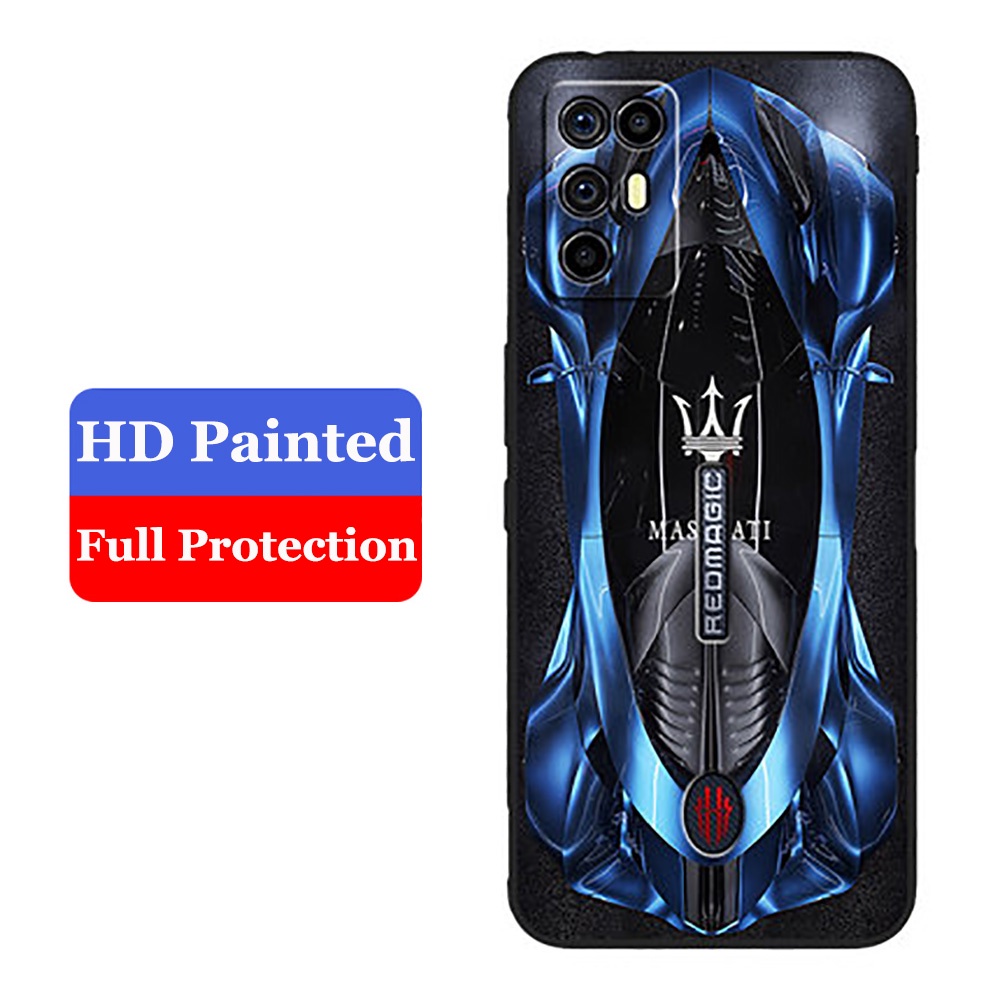 Ốp Điện Thoại Silicon In Họa Tiết Độc Đáo Thời Trang Cho Nubia Red Magic 6R NX666J HD Nubia Red Magic 6R