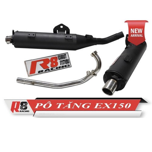 pô tăng R8 exciter 150 - tem king Drag