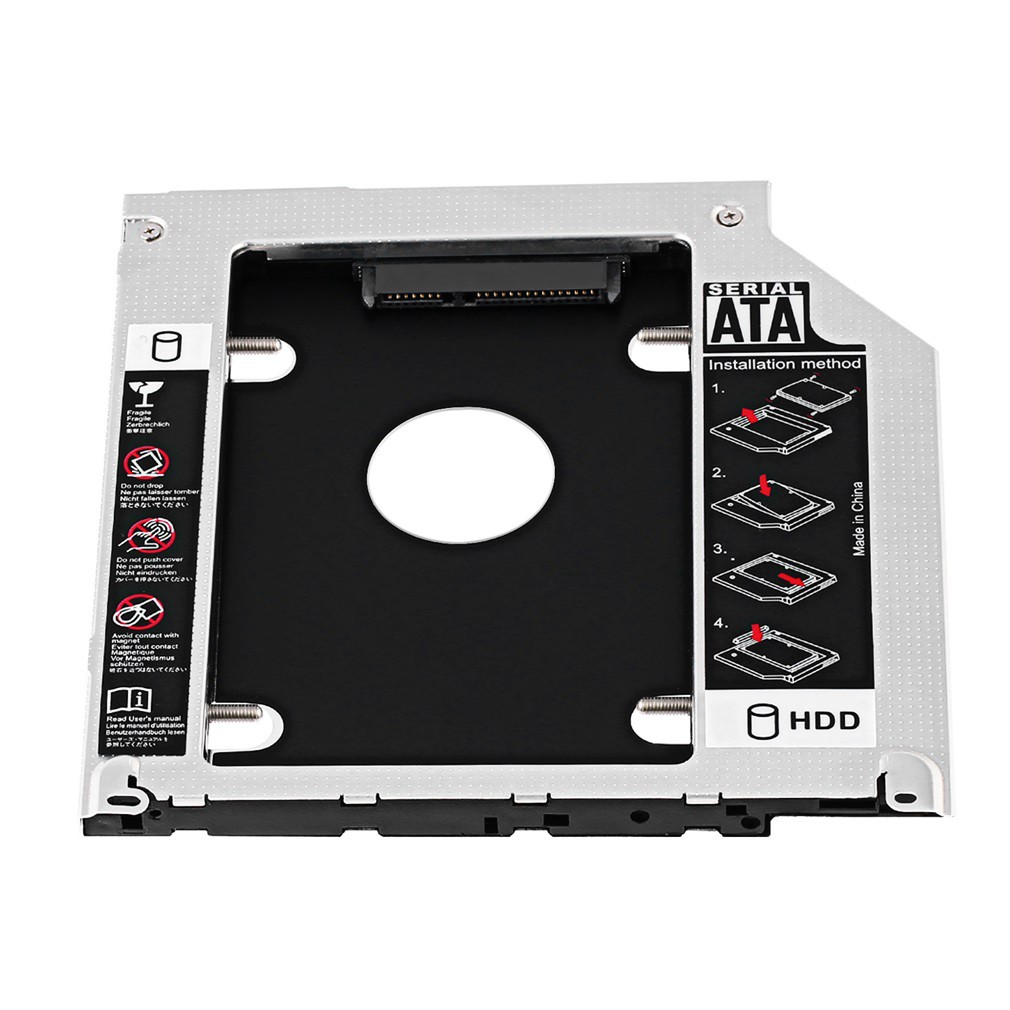 Thiết bị lắp ổ cứng 2nd 9.5mm SATA HDD SSD Hard Drive Cadd | BigBuy360 - bigbuy360.vn