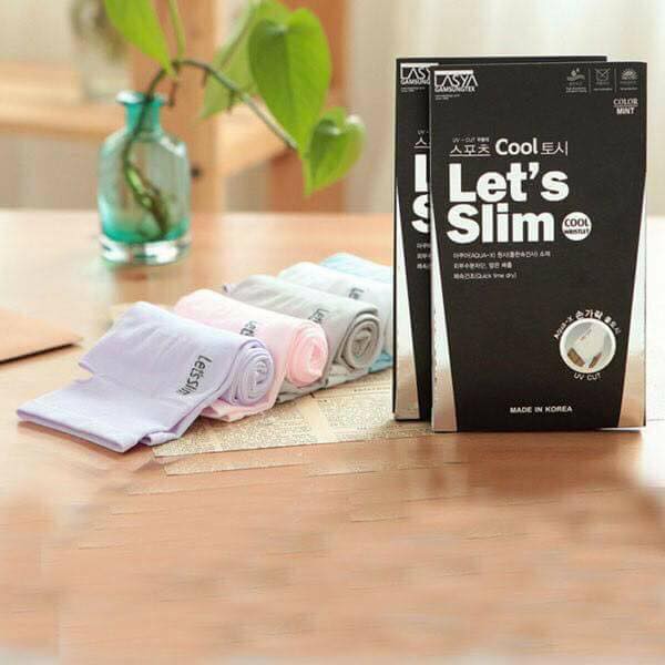 Găng Tay Chống Nắng Letslim  - Găng tay chống nắng cotton chất liệu mát tay dài sỏ ngón