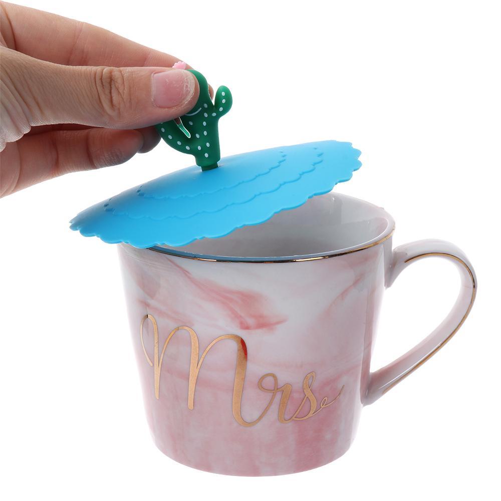 Nắp Đậy Ly Bằng Silicone Chống Bụi Tái Sử Dụng Tiện Lợi
