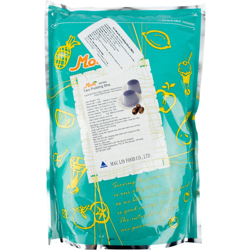 Bột Pudding Mole các vị 1kg - Nguyên liệu pha chế CLOUD MART
