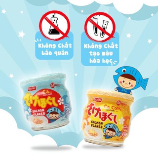 Ruốc cá hồi Meiwa vị ít muối cho bé nhập khẩu từ nhật bản