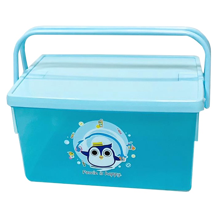 HomeBase SN Hộp đựng đồ dã ngoại bằng nhựa PAWIN 530 Thái Lan W37xD23xH23cm màu xanh