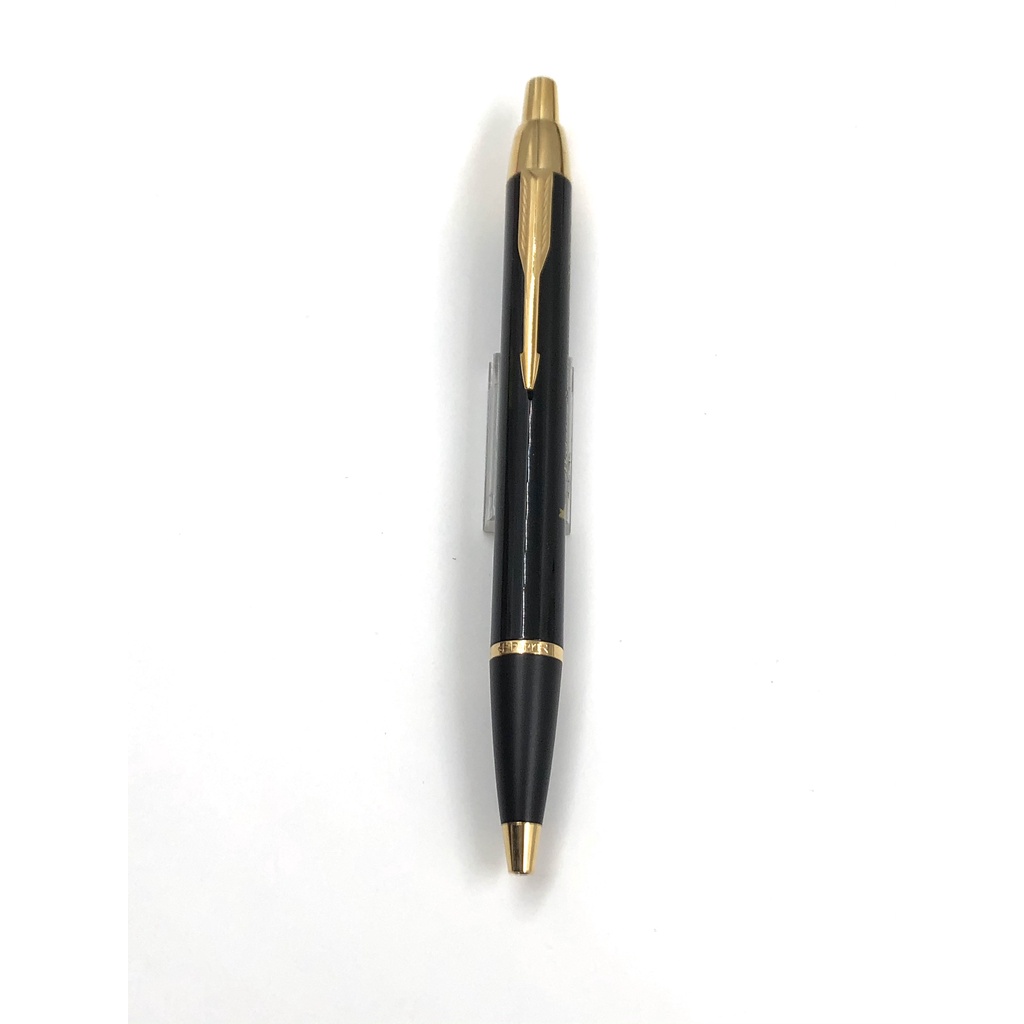 Bút bi bấm Parker IM Black Lacquer GT