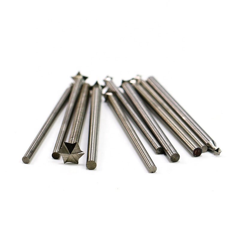 Mũi tỉa ngôi sao 5 cánh, mũi hình sao cốt 3mm lắp máy mài khuôn cầm tay lưỡi 3 4 5 6 8